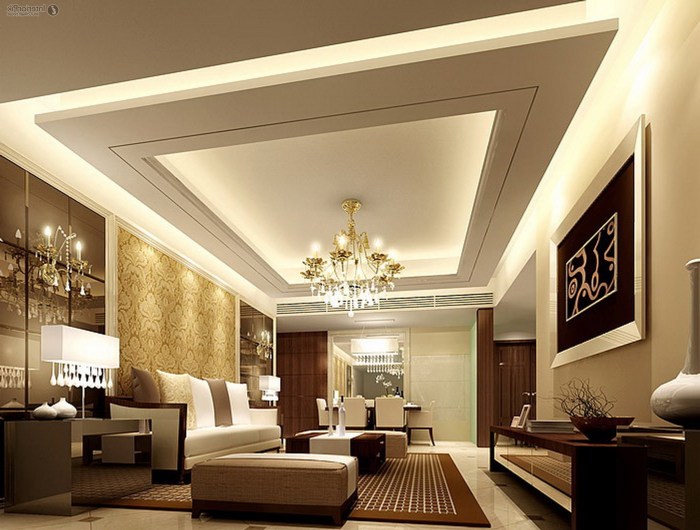 Modern designs ceiling living room interior house false hall pop simple india brown area luxury visit world dinning cool top