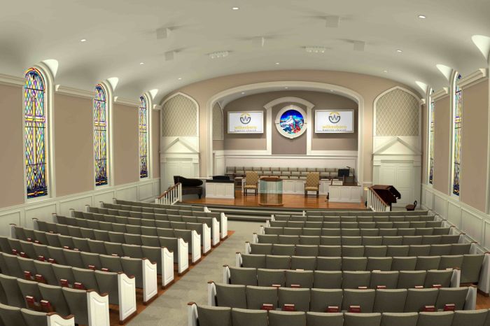 Best church interior design